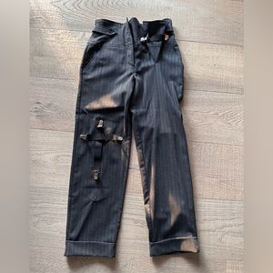 Dolce Gabbana, pinstripe wool pants